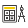 Icono de calculadora Icono de calculadora